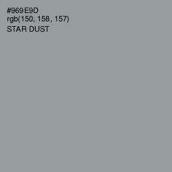#969E9D - Star Dust Color Image